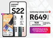 Samsung Galaxy S22 5G-On 1GB Red Core More Data