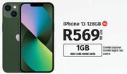 Apple iPhone 13 128GB 5G-On 1GB Red Core More Data