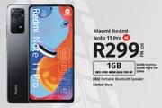 Xiaomi Redmi Note 11 Pro 4G-On 1GB Red Core More Data Top Up 