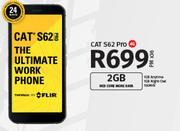 CAT S62 Pro 4G-On 2GB Red Core More Data