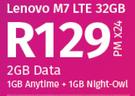 Lenovo M7 LTE 32GB Tablet-On 2GB Data