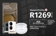 Huawei P50 Pro 4G-On 9GB Red Core More Data