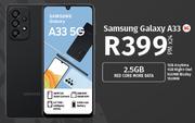 Samsung Galaxy A33 5G-On 2.5GB Red Core More Data
