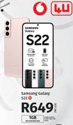 Samsung Galaxy S22 5G-On 1GB Core More Data