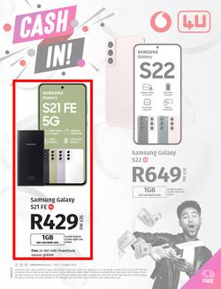 Vodacom 4U : Cash In! (07 July - 04 August 2022), page 1