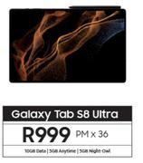 Samsung Galaxy Tab S8 Ultra-On 10GB Data