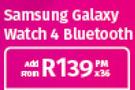 Samsung Galaxy Watch 4 Bluetooth (36 Month)