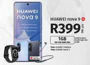 Huawei Nova 9 4G-On 1GB Red Core More Data 