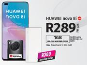Huawei Nova 8i 4G-On 1GB Red Core More Data Top Up