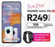 Huawei Nova Y9a 4G-On 1GB Red Core More Data Top Up
