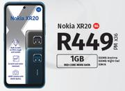 Nokia XR20 5G-On 1GB Red Core More Data 
