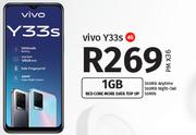 Vivo Y33s 4G-On 1GB Red Core More Data Top Up
