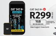 CAT S42 H+ 4G-On 1GB Red Core More Data
