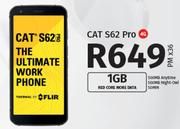 CAT S62 Pro 4G-On 1GB Red Core More Data