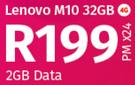 Lenovo M10 32GB 4G-On 2GB Data