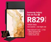Samsung Galaxy Tab S8 Plus 5G-On 10GB Data