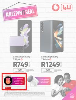 Vodacom 4U : Keepin It Real (7 October - 7 November 2022), page 1