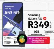 Samsung Galaxy A53 5G-On 1GB Red Core More Data