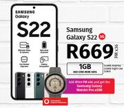 Samsung Galaxy S22 5G-On 1GB Red Core More Data