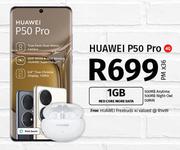 Huawei P50 Pro 4G-On 1GB Red Core More Data