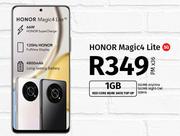 Honor Magic 4 Lite 5G-On 1GB Red Core More Data Top Up