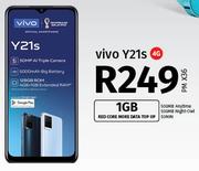 Vivo Y21s 4G-On 1GB Red Core More Data Top Up