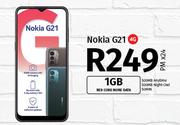 Nokia G21 4G-On 1GB Red Core More Data