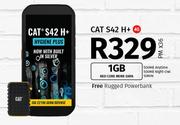 CAT S42 H+ 4G-On 1GB Red Core More Data