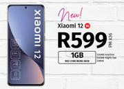 Xiaomi 12 5G-On 1GB Red Core More Data