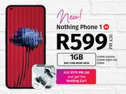 Nothing Phone 1 5G-On 1GB Red Core More Data