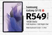 Samsung Galaxy S7 FE 4G-On 10GB Data