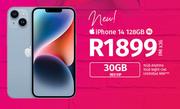 Apple iPhone 14 128GB 5G-On 30GB Red VIP