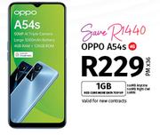 Oppo A54s 4G-On Red Core More Data Top Up 1GB