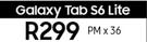 Samsung Galaxy Tab S6 Lite-On 4GB Data (36 Months)