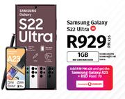 Samsung Galaxy S22 Ultra 5G-On 1GB Red Core More Data