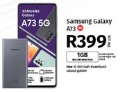 Samsung Galaxy A73 5G-On 1GB Red Core More Data