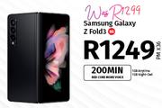 Samsung Galaxy Z Fold 3 5G-On 200 Min Red Core More Voice