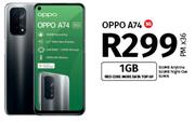 Oppo A74 5G-On 1GB Red Core More Data Top Up