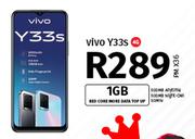 Vivo Y33s 4G-On 1GB Red Core More Data Top Up