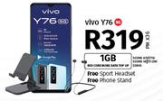 Vivo Y76 5G-On 1GB Red Core More Data Top Up