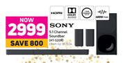 Sony 5.1 Channel Soundbar HT-S20R