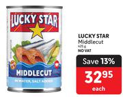 Lucky Star Middlecut-425g Each