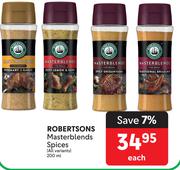 Robertsons Masterblends Spices (All Variants)-200ml Each