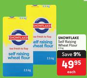 Snowflake Self Raising Wheat Flour-2.5kg Each