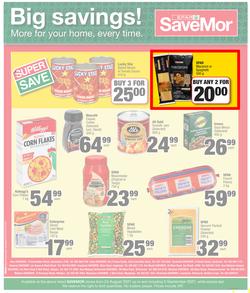 SPAR SAVEMOR EASTERN CAPE : Save Big (24 August - 5 September 2021) Valid in Alexandria, Dordrecht, Hogsback, Idutywa, Willowvale, Mooiplaas, Richmond, page 4