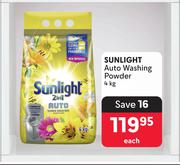 Sunlight Auto Washing Powder-4Kg Each