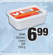 Spar Chicken Livers Tub-250g