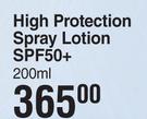 Bio-Nike High Protection Spray Lotion SPF50+-200ml