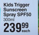 Everysun Kids Trigger Sunscreen Spray SPF50-300ml Each