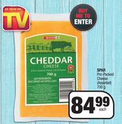 Spar Pre Packed Cheese Assorted-700g Each